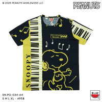 ราคา เสื้อแตงโมแตงโม SUIKA เสื้อยืดคอกลม ลายสนูปปี้ โปเชียล SN PO 034 (24937766562)