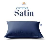 ราคา หมอนหนุน หมอนนุ่ม หมอนนอน บรรจุใยสังเคราะห์ รุ่น SATIN ชนิด Conjugate Hollow fill น้ำหนัก 900 กรัม ขนาด 19x29 นิ้ว (23855309508)