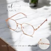 ราคา แว่นตาสายตายาว เลนส์ 2ชั้นออโต้ รุ่น KARUN การันต์ 73070 ในร่มเลนส์ใสออกแดดเปลี่ยนสีเทาดำ (23604420852)