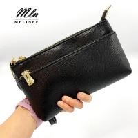 ราคา Melinee bags กระเป๋าสะพายข้าง กระเป๋าคล้องมือ รุ่นCarole มีสองซิป มีทั้งสายคล้องมือและสายสะพายยาว (7857962977)
