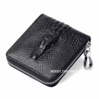 ราคา กระเป๋าสตางค์ กระเป๋าผู้ชาย ลายหนังจระเข้ เกรดพรีเมี่ยม CROCODILE WALLET ส่งไวจากไทย (19703589481)