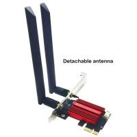 ราคา FlyEnjoy PCI E Wireless Adapter WiFi 5 Network Card AC1200 Dual Band 2 4G 5GHz For Bluetooth 4 0 Desktop Laptop Windows 7 8 10 11 (25467750162)