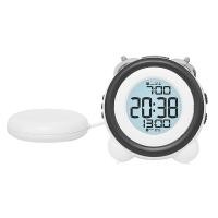 ราคา HealthyHue นาฬิกาปลุกสั่นสะเทือนเสียงดังมากพร้อมเครื่องสั่นนาฬิกาปลุกคู่อเนกประสงค์สำหรับผู้นอนหนักคนหูหนวกได้ยินเสียงเตือน (24733653622)