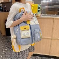 ราคา กระเป๋าเป้สะพายหลัง กระเป๋านักเรียน พิมพ์ลาย Mori น่ารัก สไตล์เกาหลี สําหรับผู้หญิง (23998145303)