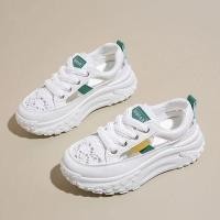 ราคา จัดส่งในกรุงเทพฯ รองเท้าผ้าใบผู้หญิง รองเท้าผ้าใบลูกไม้ รองเท้าผ้าใบแฟชั่น ส้นหนา5CM ไซส์ 35 44 ใส่นุ่ม เดินสบาย จัดส่งภายใน 24 ชั่วโมง (22879472061)