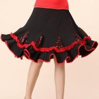 ราคา ชุดเต้นรำสตรีไซส์ใหญ่ กระโปรงสั้นสไตล์ลาติน กระโปรงสั้นสำหรับเต้นรำในสวนสาธารณะ ชุดเต้นรำสำหรับผู้ใหญ่ ชุดเต้นรำสตรี (23430478323)