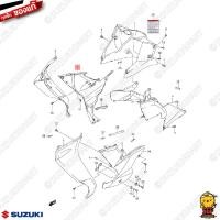 ราคา ชุดสี FRAME แท้ Suzuki Shogun 125 Carbu โฉมแรก 2009 สีแดง ดำ (22521210392)