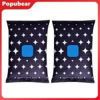 ราคา 1 2Pcs 200g Reusable Desiccant Pack Color Indicating Silica Gel Desiccant Packet Dehumidification Bag Storage Bins Suitcase Electronics Moisture Absorber (25397966907)