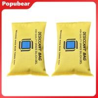 ราคา 1 2Pcs 200g Reusable Desiccant Pack Color Indicating Silica Gel Desiccant Packet Dehumidification Bag Storage Bins Suitcase Electronics Moisture Absorber (25397966905)