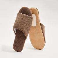 ราคา รองเท้าใส่ที่บ้าน Slippers สลิปเปอร์ กันลื่น ใช้ในห้องแอร์ หนัง PU รองเท้าใส่สบาย เงียบ ไร้เสียง ใช้กับห้องรับเเขก โรงเเรม (25469740489)