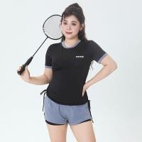 ราคา HOT ชุดว่ายน้ําสาวอวบไซส์ใหญ่ ชุดว่ายน้ําทูพีช กางเกงในกันโป๊ใส่สบาย ยืดหยุ่นได้ เนื้อผ้าระบายอากาศ (25397963292)