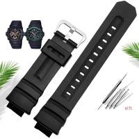 ราคา สำหรับ Casio G Shock AW 591 590 5230 282B AWG M100 M101 G 7700 7710 สายรัดข้อมือยาง อุปกรณ์เสริมนาฬิกา สายนาฬิกาซิลิโคน (24762706456)