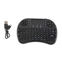 ราคา I8 Mini Keyboard Wireless Keyboard 2 4G Wireless Keyboard and Mouse for Laptop TV BOX Touchpad USB Remote (23042465727)