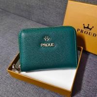 ราคา กระเป๋าสตางค์ใบสั้น กระเป๋าสตางค์ซิปรอบ แบรนด์พราว (24860198842)