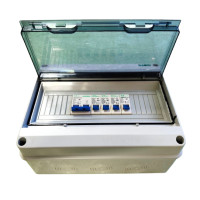 ราคา HT 12 กล่องเบรกเกอร์ 12 ช่อง ตู้ไฟฟ้า Consumer Unit 12 Way พลาสติก ตู้คอนซูเมอร์ยูนิต สำหรับติดตั้งเบรกเกอร์ (25114658189)