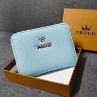 ราคา กระเป๋าสตางค์ใบสั้น กระเป๋าสตางค์ซิปรอบ แบรนด์พราว (24860198844)