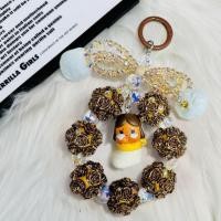 ราคา Popmart ครายเบบี้มอลลี่ พวงกุญแจแฟชั่น ดีไซน์คริสตัลและดอกไม้ สายคล้องโทรศัพท์ กระเป๋า (23293644684)