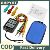ราคา SHPYHT 3เฟสสลับเฟสมิเตอร์วัดเฟสเครื่องตรวจจับเฟสเครื่องทดสอบการหมุนตัวบ่งชี้เฟสดิจิทัล (24592119675)