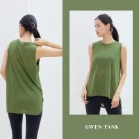 ราคา PENNY Gwen Tank เสื้อออกกำลังกาย ทรงยาว แขนไม่เว้า ยาวปิดสะโพก ผ่าข้างปลายมนหน้าสั้นหลังยาว พร้อมส่งจากไทย (18917425489)