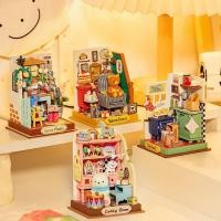 ราคา Rolife DIY Miniature House Kit Little Warm Space Series 2 ชุดโมเดลตัวต่อไม้ บ้านตุ๊กตา ของแต่งบ้าน ของเล่นศิลปะ DIY (24053334421)