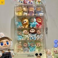 ราคา labubu ตู้โชว์พลาสติกใส ชั้นโชว์โมเดล ตู้โชว์ตุ๊กตา ตู้โชว์โมเดลDIY ตุ๊กตาของสะสม กันฝุ่น กันน้ำ วางฟิกเกอร์ได้เยอะ (25339703979)