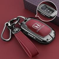 ราคา เคสกุญแจรถอัลลอยสังกะสีสำหรับฮอนด้าเอชอาร์วี2022 2025 Civic RS CRV HRV XRV Vezel ปลั๊กกุญแจรีโมทพวงกุญแจปลอกที่ใส่กุญแจ (24621915939)