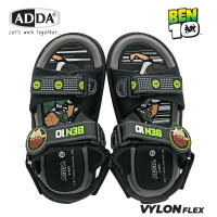 ราคา ADDA รองเท้าแตะลำลอง แบบสวมรัดส้น ลาย เบ็นเท็น Benten สำหรับเด็ก รุ่น 21N79B1 ไซส์ 11 131 3 (23885975816)