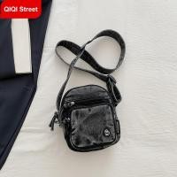 ราคา ผ้ายีนส์แบบกระเป๋าโทรศัพท์กระเป๋าสะพายข้างแบบเรียบง่ายกระเป๋าคุณแม่แบบพกพาวินเทจ (24754144280)