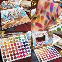 ราคา Palette Eyeshadow 99 สี น้ำหนักเบา ติดทนนาน กันน้ำ แป้งฝุ่น แวววาว ดินสอตา 3D Glitter สำหรับแต่งตา ผลิตจากจีนแผ่นดินใหญ่ (24016124848)