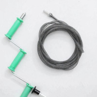 ราคา MENGMIAN เครื่องล้างท่อระบายน้ำด้วยมือหมุน สายสปริงเหล็ก 5 เมตร (25186831064)