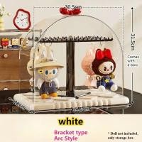ราคา กล่องโชว์อะคริลิคใสกันฝุ่นสำหรับจัดเก็บและโชว์โมเดลตัวต่อ พร้อมฐานตั้งโชว์แบบ Labubu V4 Blind Boxes (25009937357)