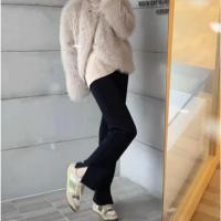 ราคา กางเกงขาม้าผ้าลูกฟูกเอวสูงของผู้หญิงแฟชั่นฤดูใบไม้ร่วงและฤดูหนาวกางเกงลำลองกางเกงลำลองหลวมแต่งผ้าลูกฟูก (20568600764)