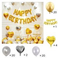 ราคา เซตลูกโป่งวันเกิด Happy Birthday ลูกโป่ง ปาร์ตี้วันเกิด เซตวันเกิด ตกแต่งวันเกิดลูกโป่ง (24815461722)