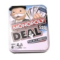 ราคา Monopoly Deal เกมการ์ด Monopoly Deal Card Games เกมเล่นกับเพื่อน บอร์ดเกม เกมเล่นหลายคน Family Friendly Party Games เกมปาร์ตี้ เกมกระดาน กล่องดีบุก ของเล่น เด็ก Iron box Board Game (25017735323)