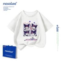 ราคา NASA Lee พร้อมส่ง เสื้อยืดแขนสั้นเด็กลายการ์ตูนน่ารัก เสื้อยืดคอกลม ผ้าคอตตอน เสื้อยืดเด็กไสตล์เกาหลี (23850236626)