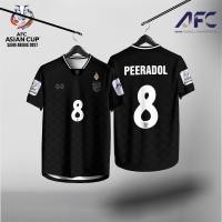ราคา ฟุตบอลไทย ทีมชาติไทย เอเชียนคัพ2027 ช้างศึก เสื้อบอล เสื้อบอลสีดำ เสื้อยืดแขนสั้น เชียร์ทีมชาติไทย (25605099703)