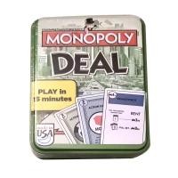 ราคา Monopoly Deal เกมการ์ด Monopoly Deal Card Games เกมเล่นกับเพื่อน บอร์ดเกม เกมเล่นหลายคน Family Friendly Party Games เกมปาร์ตี้ เกมกระดาน กล่องดีบุก ของเล่น เด็ก Iron box Board Game (25016320916)