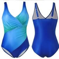 ราคา 40 100โล ชุดว่ายน้ําสาวอวบ ชุดสาวอวบ แบบเรียบง่าย เสื้อลายใหม่ล่าสุด จัดส่งรวดเร็ว ใหญ่สุด5XL พร้อมแผ่นรองหน้าอก (21334549721)