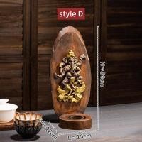 ราคา ผนังไม้จริงแขวนเทียนป้องกันลมเทียนวินเทจโบราณประดับโบราณเหมือนเชิงเทียนจมูก (23059865218)