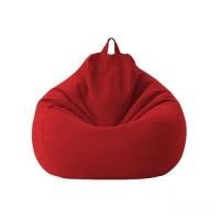 ราคา เก้าอี้โซฟา Bean Bag Lazy ทรงเรียบง่ายน่ารัก ไม่ต้องเติมฟองน้ำ รองรับน้ำหนักได้ สไตล์เก๋ๆ สำหรับใส่เสื้อผ้าเก่า (24035250763)
