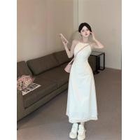 ราคา Mai Lang ชุดเดรส สายเดี่ยว ยาว สายปรับระดับได้ เว้าช่วงเอว มี 2 สี ขาว ดำ เนื้อผ้าดี พลิ้วๆ ใส่เที่ยวทะเล ก็สวยเริศๆไปเลยสิค่ะออกแบบดีไซน์สุดเซ็กซี้ (21987795152)