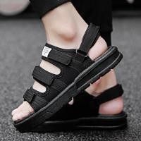 ราคา มีพร้อมส่ง รองเท้าแตะรัดส้นสายผ้าปรับระดับได้ รองเท้าผู้หญิง รองเท้าแตะ รองเท้าแฟชั่น รองเท้าแตะรัดส้น รองเท้ารัดส้น เกาหลีสไตล์ มี2สี (3707392940)