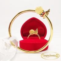 ราคา Inspire Jewelry ชุดเซ็ท กำไลพญานาค และแหวนพญานาค เพิ่มความสง่างามด้วยหินไหมทองแท้ ตัวเรือนหุ้มทอง 100 24K นำโชค เสริมดวง ปรับขนาดได้ (21704400923)