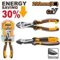 ราคา INGCO คีมตัดปากเฉียงสำหรับงานหนัก CR V ขนาด 180 มม 7 รุ่น HHHDCP28180 ขนาด 200 มม 8 รุ่น HHHDCP28200 (22874188380)