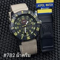 ราคา นาฬิกา AOPOL แฟชั่นดีไซน์สุดเท่ เหมาะสำหรับผู้ชาย ระบบควอตส์ดูง่าย มี2สาย ได้ทั้งสายผ้าและสายหนัง แถมถ่านให้ฟรี พร้อมตั้งเวลา (24394011194)