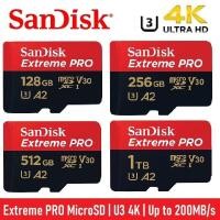 ราคา SanDisk Extreme โปร128GB 2TB สูงสุด200MB S ไมโครเอสดีไมโครเอสดีกล้องแอคชั่น GoPro กล้องการ์ดความจำ (25398634449)