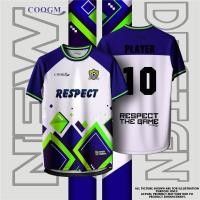 ราคา เสื้อฟุตบอล เสื้อยืดลำลอง สำหรับผู้ชายและผู้หญิง แฟชั่น พลัสไซส์ แขนสั้น เสื้อระบายอากาศ (25528120294)
