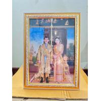ราคา กรอบรูป ในหลวง รัชกาล ที่ 10 คู่ พระราชินี ขนาดA4 (23934705137)