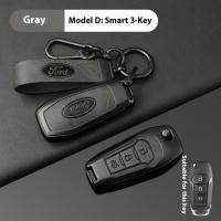 ราคา เคส Kunci Remote Mobil หนังแท้แบบพับได้2ปุ่ม3ปุ่มเทอร์โบสำหรับรถฟอร์ด XLS XLT Focus Wildtrak Everest Escape Lynx พวงกุญแจที่ใส่อุปกรณ์ป้องกัน (24957411906)