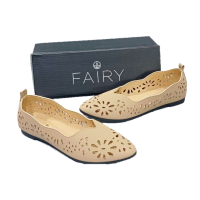 ราคา รองเท้าส้นแบน 888 10 รองเท้าคัชชู FAIRY (23129436454)